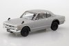 Aoshima 05882 Nissan Skyline 2000 GT-R (Silver) 1/32